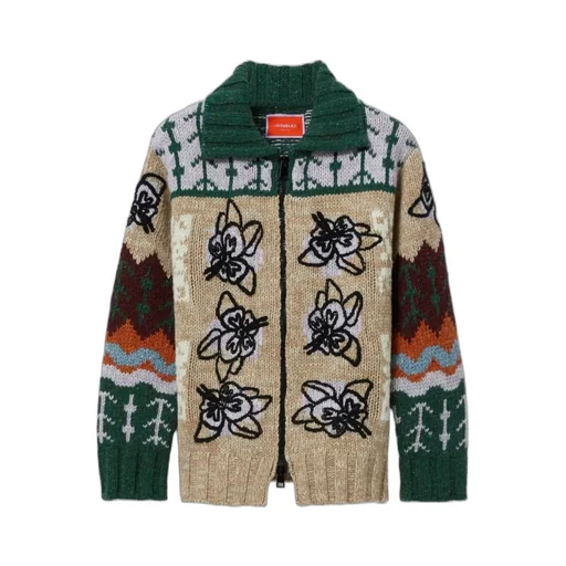 La Doublej Chalet Embroidered Cardigan
