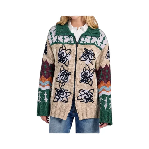 La Doublej Chalet Embroidered Cardigan
