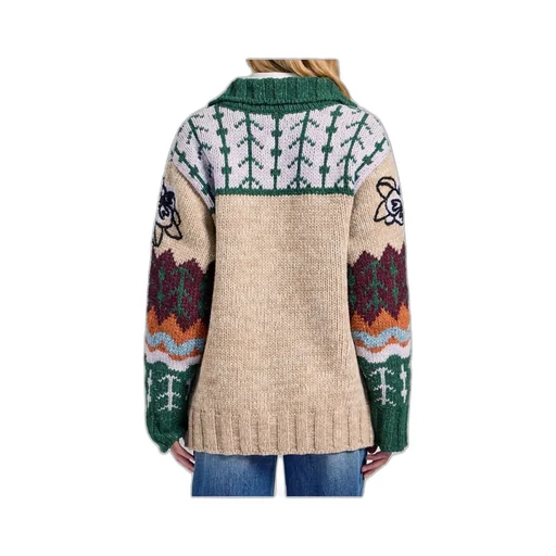 La Doublej Chalet Embroidered Cardigan