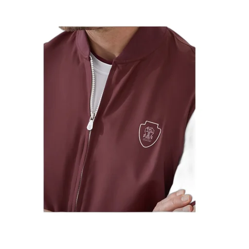 Zip-Front Logo Vest