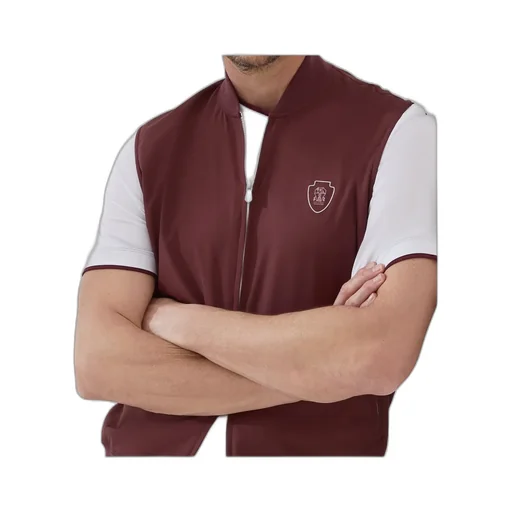 Zip-Front Logo Vest
