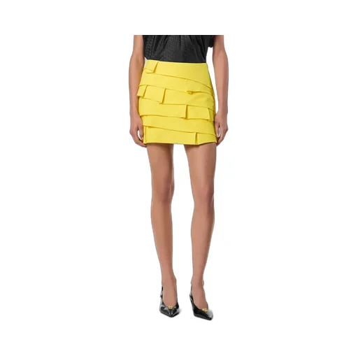 Layered Ruffled Mini Skirt