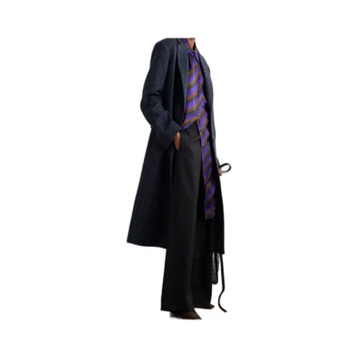 Dries Van Noten Striped Coat