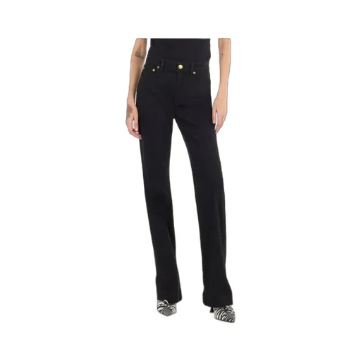Roberto Cavalli Mirror Snake Monogram Jeans