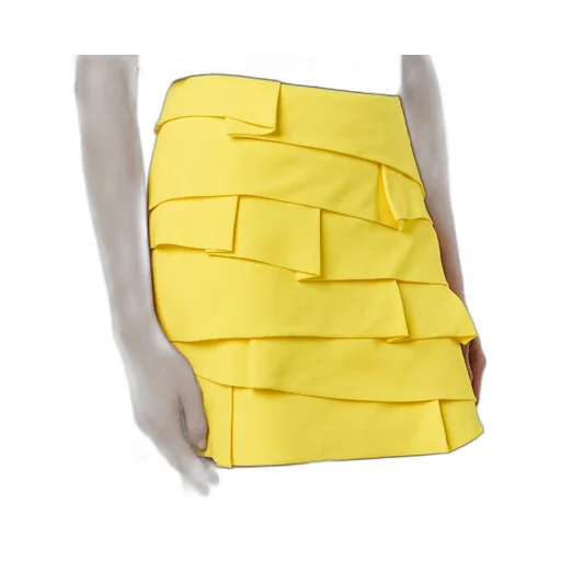 Layered Ruffled Mini Skirt