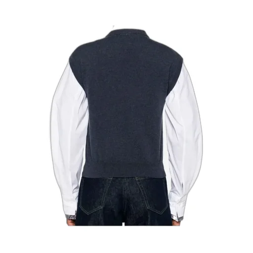 Round-Neck Cashmere Vest