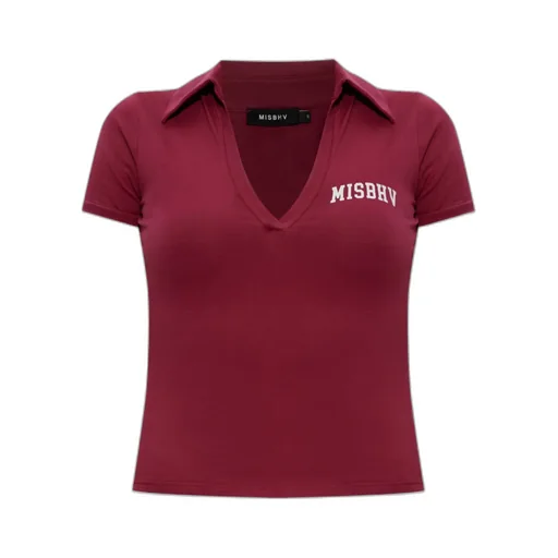 V-Neck Logo Top