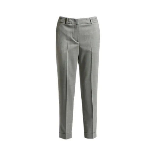 Chain-Details Trousers