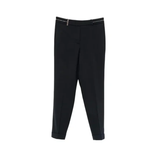 Pressed-Crease Wool Trousers