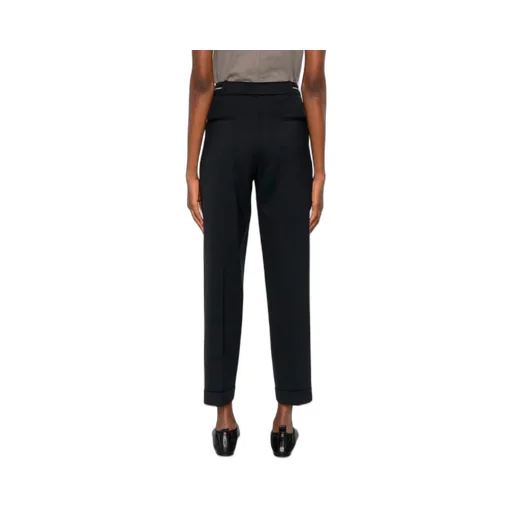 Pressed-Crease Wool Trousers