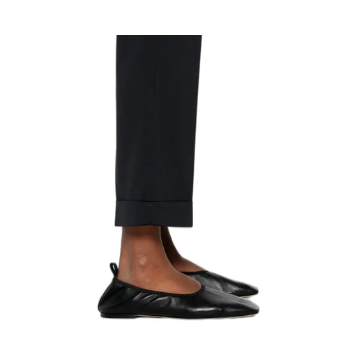 Pressed-Crease Wool Trousers