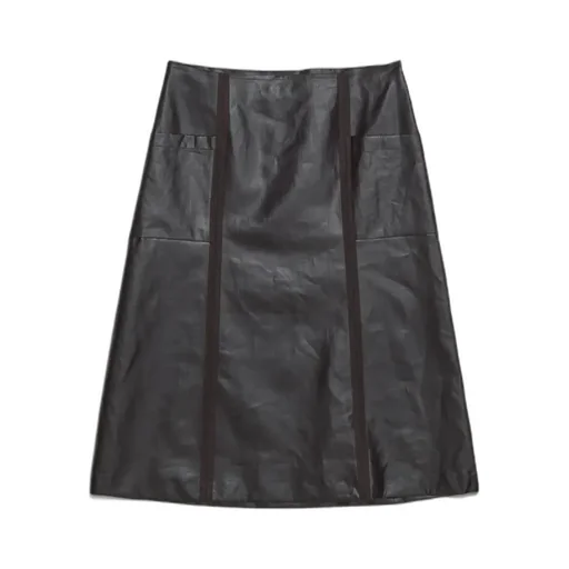 Paloma Wool Vertical Cut Detailed Midi Skirt