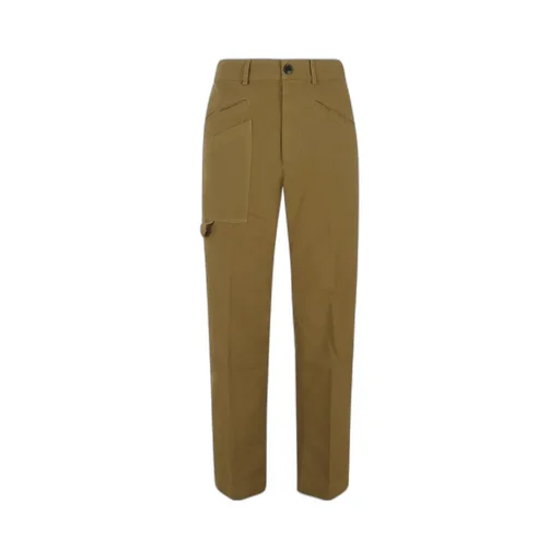 Dries Van Noten Pocket Straight-Leg Trousers