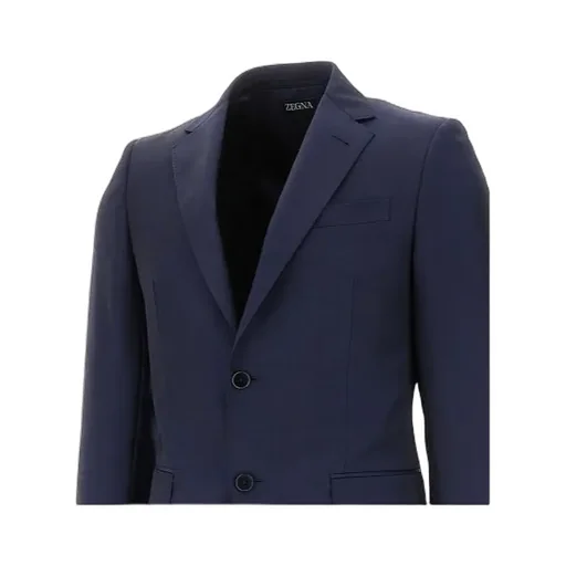 Notched-Lapel Blazer