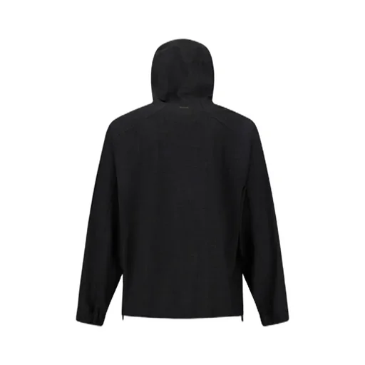 Hooded Zip-Front Jacket