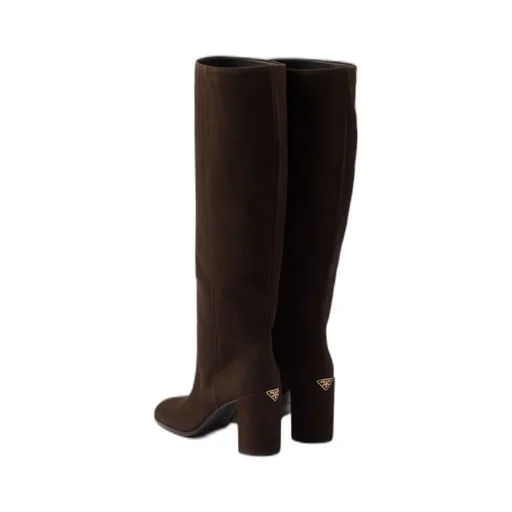 Heeled Suede Boots