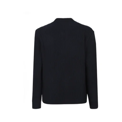 Zanone Ribbed Zip-Up Jacket