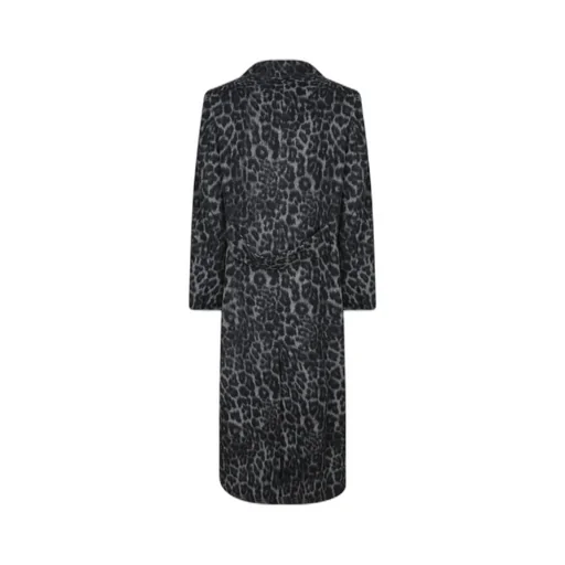 Federica Tosi Animal Print Long Coat