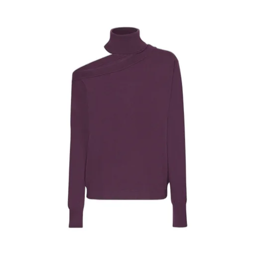 Federica Tosi Cut-Out Turtleneck Sweater