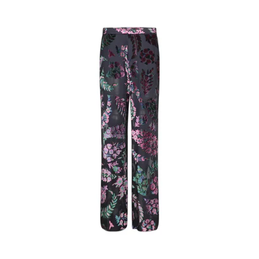 Etro High Waist Velvet Pants
