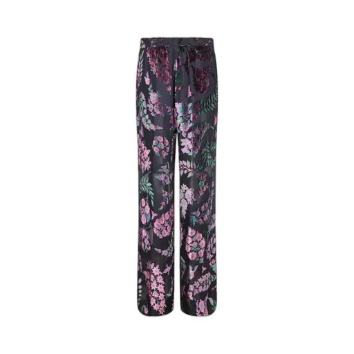 Etro High Waist Velvet Pants