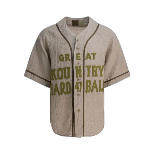 Appliqué Button Shirt
