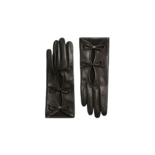 Valentino	Vlogo Signature Bow Detailed Gloves
