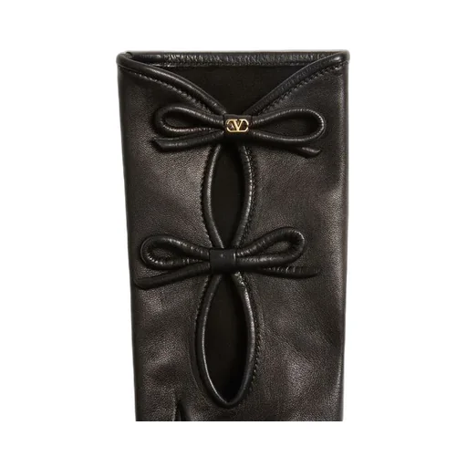 Valentino	Vlogo Signature Bow Detailed Gloves
