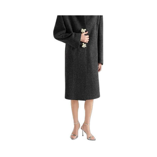 Prada Shetland Long Coat