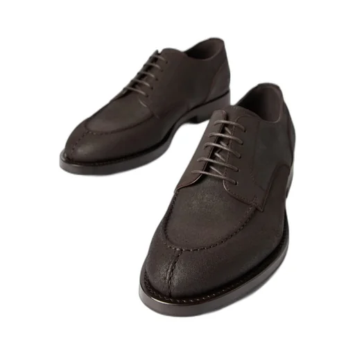 Suede Derby Shoes