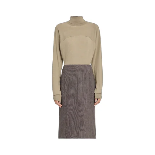 Mm6 Maison Margiela High-Neck Bodysuit