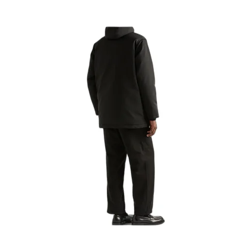 Hooded Flap-Pocket Jacket