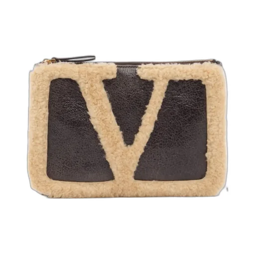 Valentino	Viva Zip-Up Medium Pouch