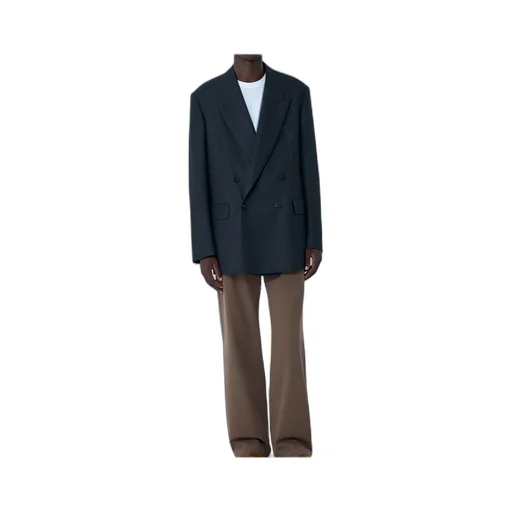 Dries Van Noten Double-Breasted Tailored Blazer