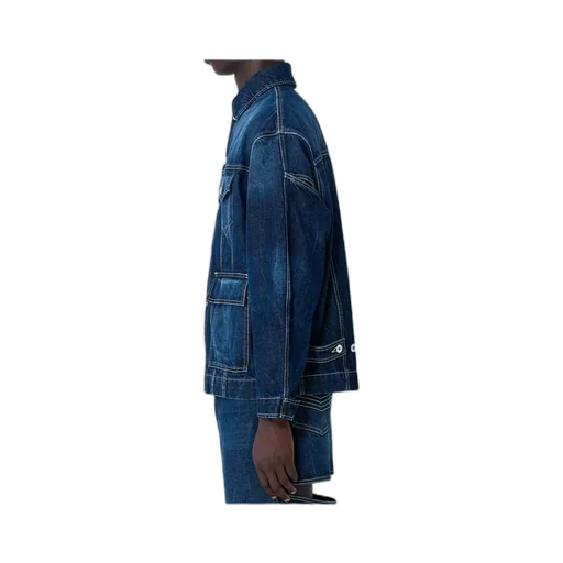 Jean Paul Gaultier Long Sleeved Denim Jacket