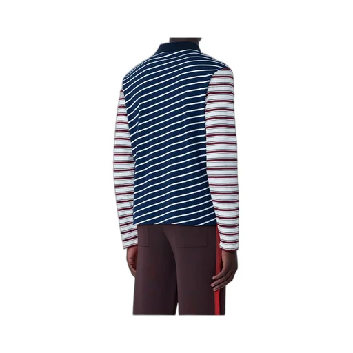 Wales Bonner Striped Logo Motif T-Shirt