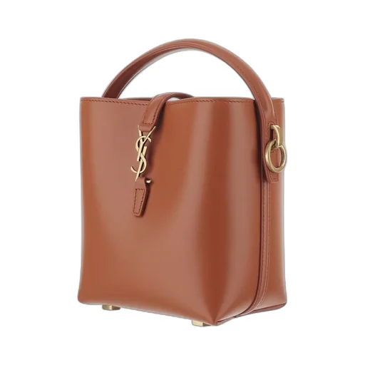Mini Le 37 Logo-Plaque Bucket Bag
