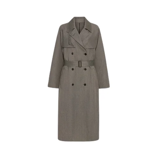Rhydian Belted Double-Breasted Coat