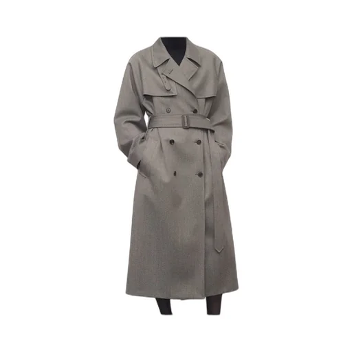 Rhydian Belted Double-Breasted Coat