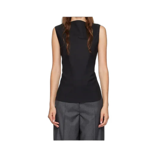 Backless Lace-Up Vest