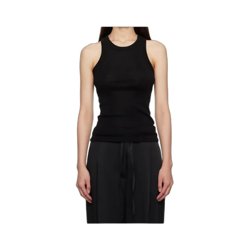 Crew Neck Knitted Vest