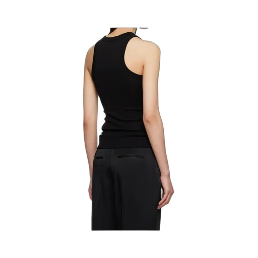 Crew Neck Knitted Vest