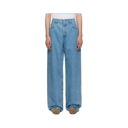 Low-Rise Wide-Leg Jeans