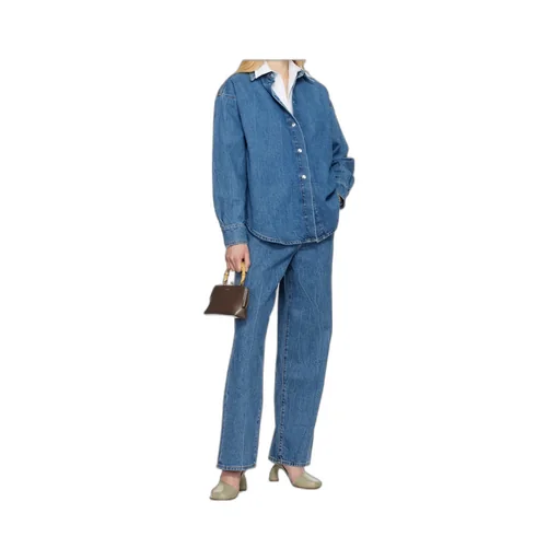 Low-Rise Wide-Leg Jeans