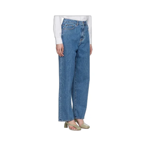 Low-Rise Wide-Leg Jeans