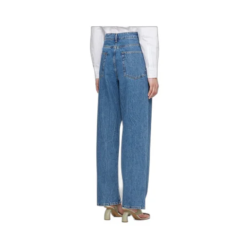 Low-Rise Wide-Leg Jeans