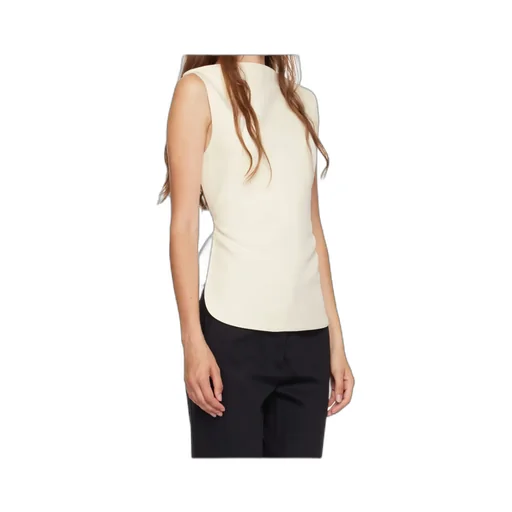 Backless Lace-Up Vest
