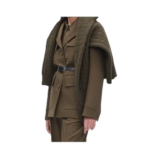 Long-Sleeved Suit Jacket