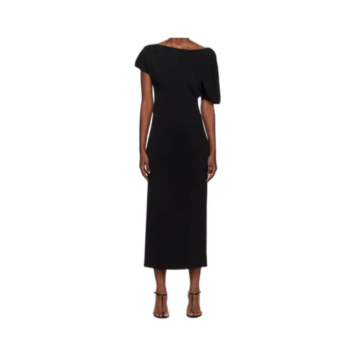 Asymmetric Knitted Dress