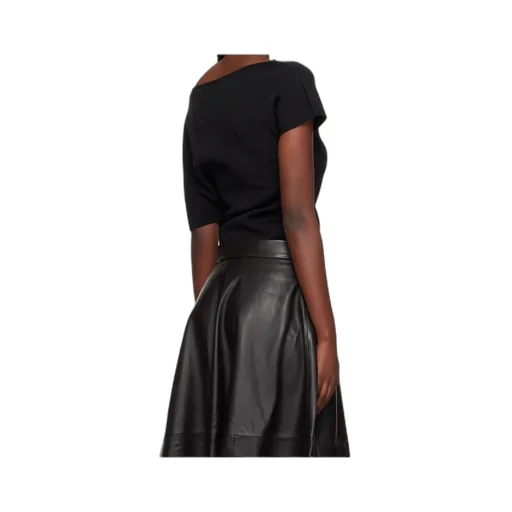 Asymmetric Knitted T-Shirt